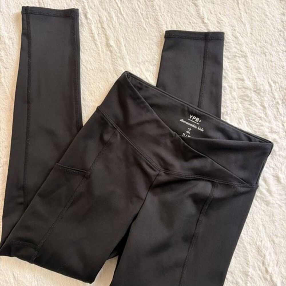 Abercrombie Kids YPB Leggings Black Size 11/12